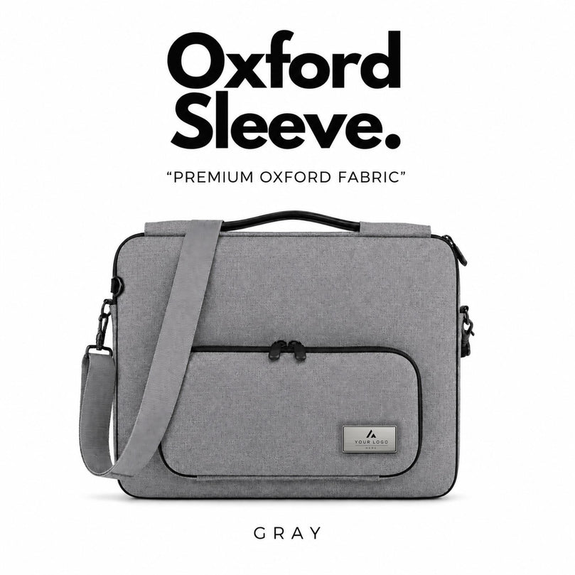 Professional Laptop Sleeve Gift Set, 16 Inch Laptop Bag, 10000mAh Light Up Built In Cable Power Bank, Charging Cord, Corporate Gift Set