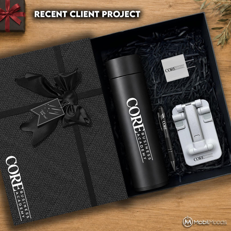 Affordable Bulk Order Gift Box, New Year Client Gift Box, Company New Employee Appreciation Gift Box, Company Logo Holiday Gift Box