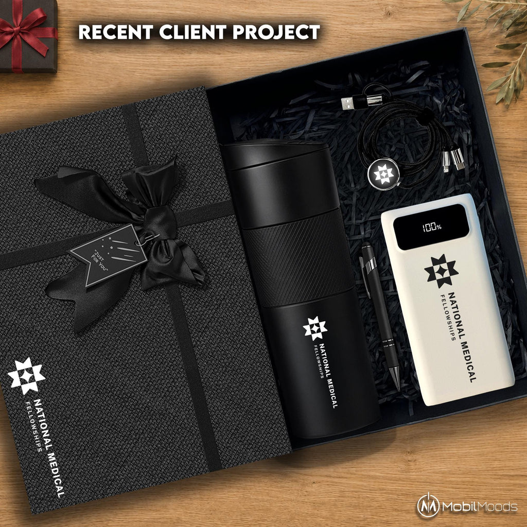 Affordable Price Branding Gift Box, Affordable Creative Client Gift, Brand Loyalty Customer Gift Box, Company Logo Holiday Gift Box, GB-10