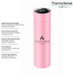 Customized Nonprofit Accounting Gift Box, Custom 16oz Smart Thermos and 10000mAh MagSafe-Compatible Power Bank, Light Up Cable Gift Set