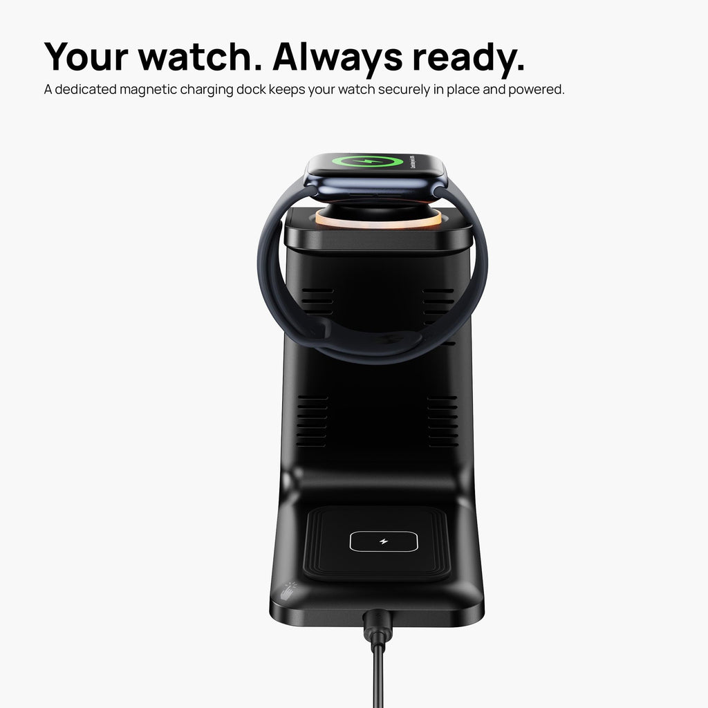 Employee Appreciation Gift Box, 16 oz Insulated Tumbler, 3 in 1 MagSafe Wireless Charger, Stylus Pen, Light Up Cable, Corporate Gift Set