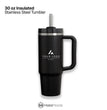 Personalized Corporate Gift Box, Custom Gift Set with Company Logo, Branded 30 oz Insulated Tumbler, ANC Earbuds, Light Up Charger Gift Box