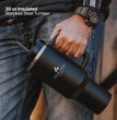 Personalized Corporate Gift Box, Custom Gift Set with Company Logo, Branded 30 oz Insulated Tumbler, ANC Earbuds, Light Up Charger Gift Box