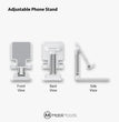 Personalized Adjustable Phone Stand Custom Logo Phone Holder Foldable Aluminum Cell Phone Stand Corporate Gift Employee Appreciation Gift