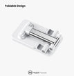 Personalized Adjustable Phone Stand Custom Logo Phone Holder Foldable Aluminum Cell Phone Stand Corporate Gift Employee Appreciation Gift