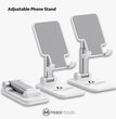 Personalized Adjustable Phone Stand Custom Logo Phone Holder Foldable Aluminum Cell Phone Stand Corporate Gift Employee Appreciation Gift