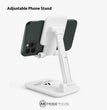 Personalized Adjustable Phone Stand Custom Logo Phone Holder Foldable Aluminum Cell Phone Stand Corporate Gift Employee Appreciation Gift