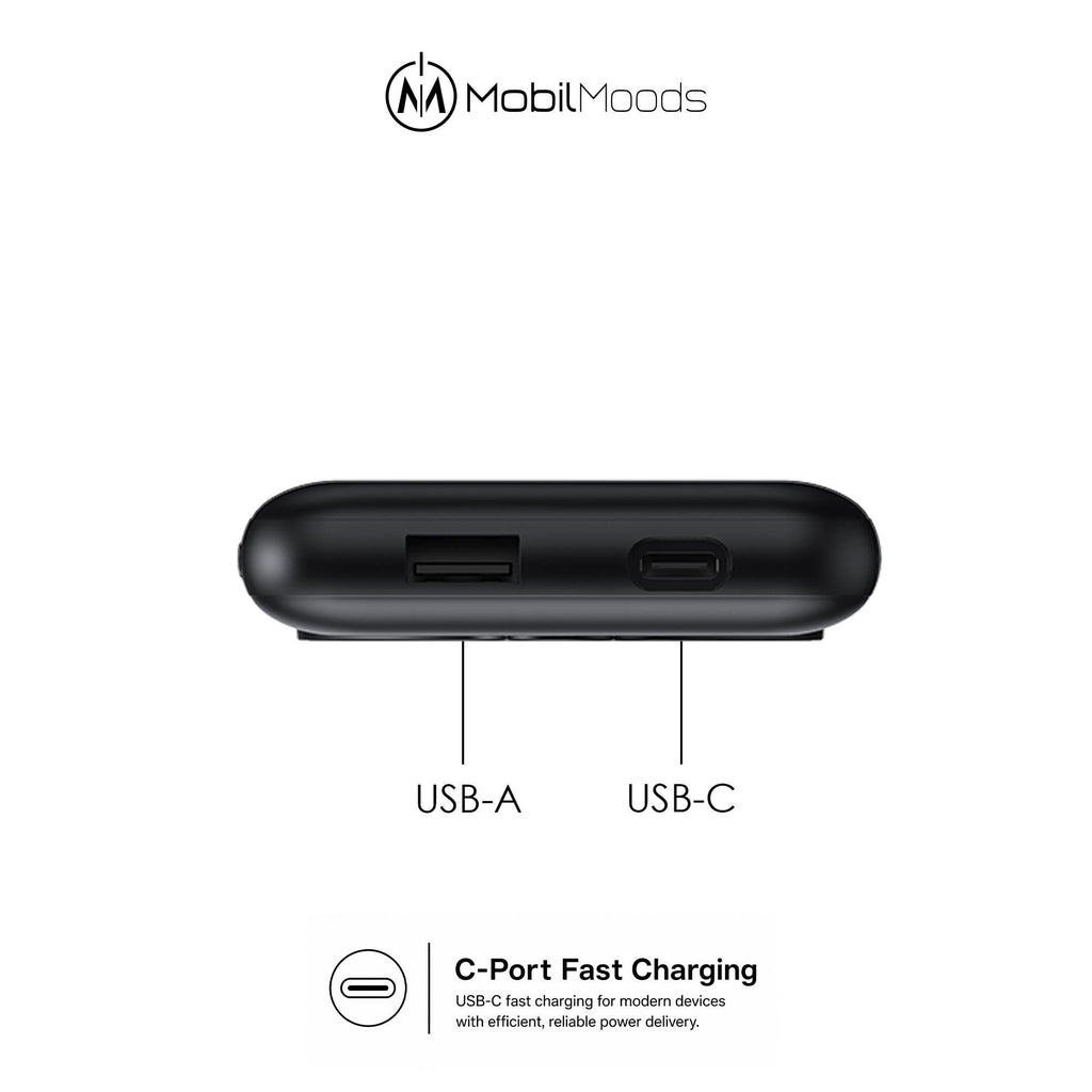 Corporate Gift Box, Company Logo Gift Set, 30 oz Tumbler, 10000mAh Light Up MagSafe Power Bank, Charging Cable, Company Employee Gift Set