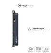 Premium Employee Gift Set with Company Logo, 20 oz Ice Flow Stainless Steel Tumbler, 10000mAh MagSafe Light Up Power Bank, Charging Cable