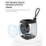 Personalized Light-Up SoundBox Speaker, Custom Logo Bluetooth 5.4 Audio, TWS Portable Speaker, Realtor Closing Gift, Tech Onboarding Kit