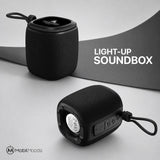 Personalized Light-Up SoundBox Speaker, Custom Logo Bluetooth 5.4 Audio, TWS Portable Speaker, Realtor Closing Gift, Tech Onboarding Kit