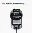 Modern Corporate Gift Set with Company Logo, Custom 20 oz Ice Flow Tumbler, 15W Light Up 3 in 1 Wireless Docking Station, Charging Cable Set