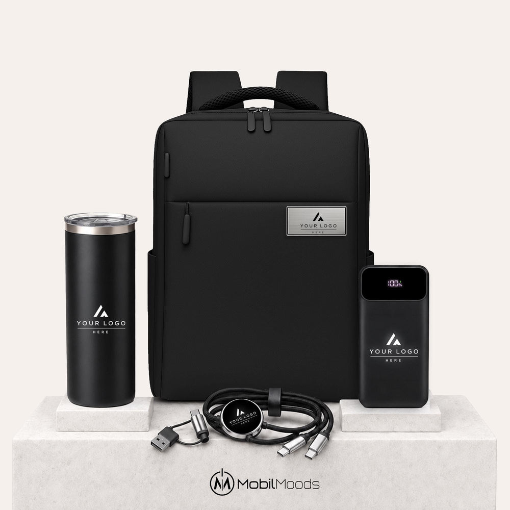 Personalized Backpack Gift Set, Custom Logo Faculty and Staff Appreciation Gift, Branded Welcome Package for Universities