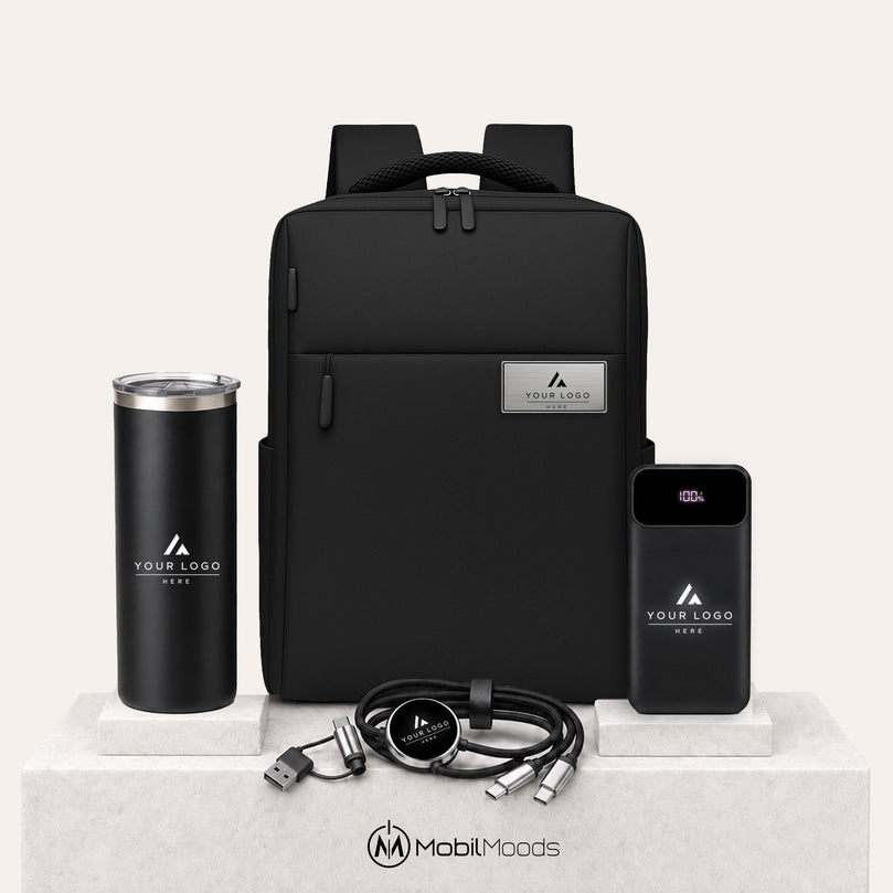 Personalized Backpack Gift Set, Custom Logo Faculty and Staff Appreciation Gift, Branded Welcome Package for Universities