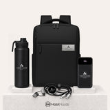 Custom Logo Backpack Gift Set, Personalized Staff Welcome Package, Employee Recognition Gift for Hotels and Hospitality Teams