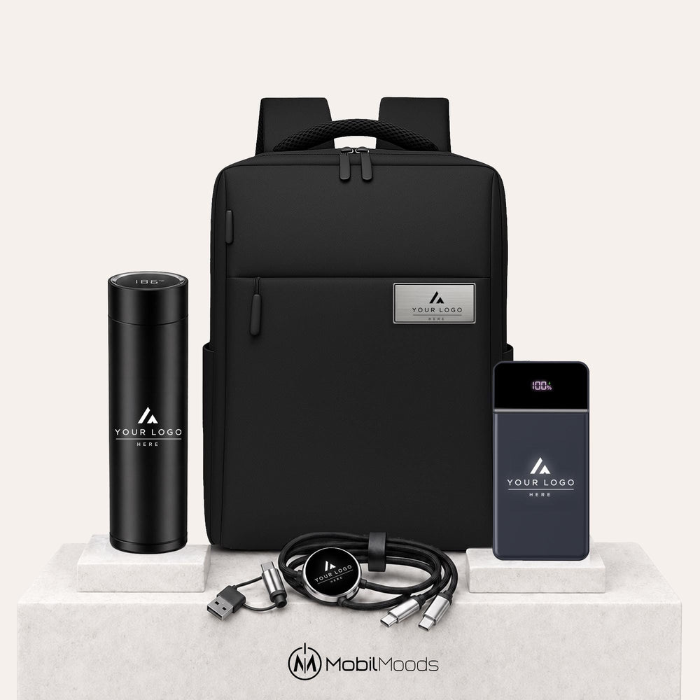 Personalized Backpack Gift Set, Custom Company Logo, Employee Appreciation and Onboarding Package for Architecture Firms