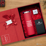 Company Christmas Gift Box, Branded Holiday Gift Set for Employees, Clients, Executives and Business Partners