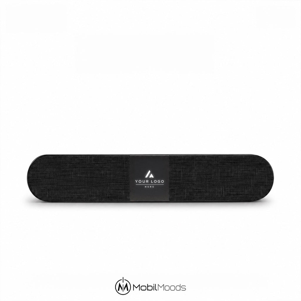 Customized Light Up SoundBar, 20W Speaker with HDMI USB-C and SD Card, Employee Tech Gift, Client Welcome Gift SoundBar
