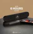 Customized Light Up SoundBar, 20W Speaker with HDMI USB-C and SD Card, Employee Tech Gift, Client Welcome Gift SoundBar