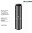Customized Nonprofit Accounting Gift Box, Custom 16oz Smart Thermos and 10000mAh MagSafe-Compatible Power Bank, Light Up Cable Gift Set