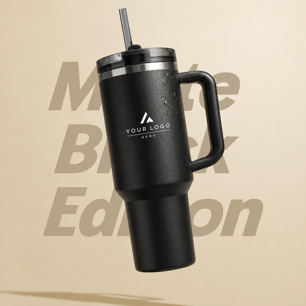 Personalized Corporate Gift Box, Custom Gift Set with Company Logo, Branded 30 oz Insulated Tumbler, ANC Earbuds, Light Up Charger Gift Box