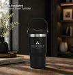 Corporate Tech Gift Box, 20 oz Ice Flow Tumbler, Bluetooth 5.4 Light Up Speaker, Custom Charging Cable, Company Logo Employee Gift Set