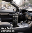 Client Appreciation Corporate Gift Box, Company Logo 20 oz Ice Flow Tumbler, 10W Light Up Wireless Charging Station, Charging Cable