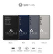 Executive Corporate Gift Box with Company Logo, 20 oz Ice Flow Stainless Steel Tumbler, 10000mAh Titanium MagSafe Power Bank, Light Up Cable