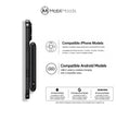 Premium Employee Gift Set with Company Logo, 20 oz Ice Flow Stainless Steel Tumbler, 10000mAh MagSafe Light Up Power Bank, Charging Cable