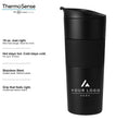Corporate Appreciation Gift Box, 18 oz Premium Tumbler, 10W Light Up Wireless Docking Station, Charging Cord, Company Logo Business Gift Set