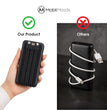 Professional Laptop Sleeve Gift Set, 16 Inch Laptop Bag, 10000mAh Light Up Built In Cable Power Bank, Charging Cord, Corporate Gift Set