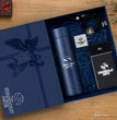 Personalized Logo Tech Company Gift Box, Personalized Smart Thermos Gift Set, Branded MagSafe Power Bank & Custom Light Up Cable